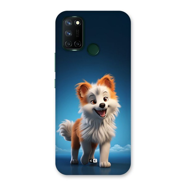 Cute Puppy Walking Back Case for Realme C17