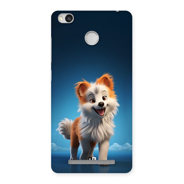 Cute Puppy Walking Back Case for Redmi 3S Prime