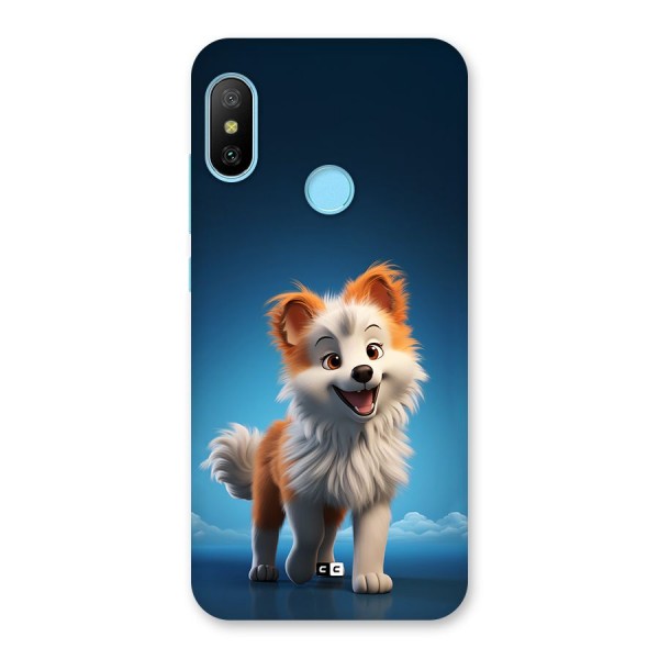 Cute Puppy Walking Back Case for Redmi 6 Pro