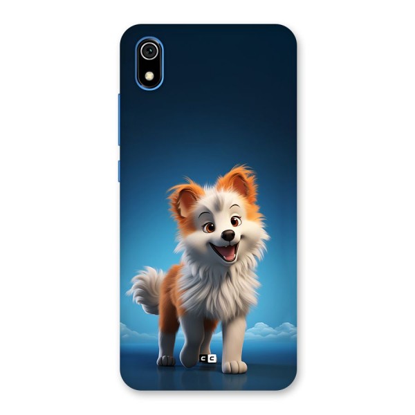 Cute Puppy Walking Back Case for Redmi 7A