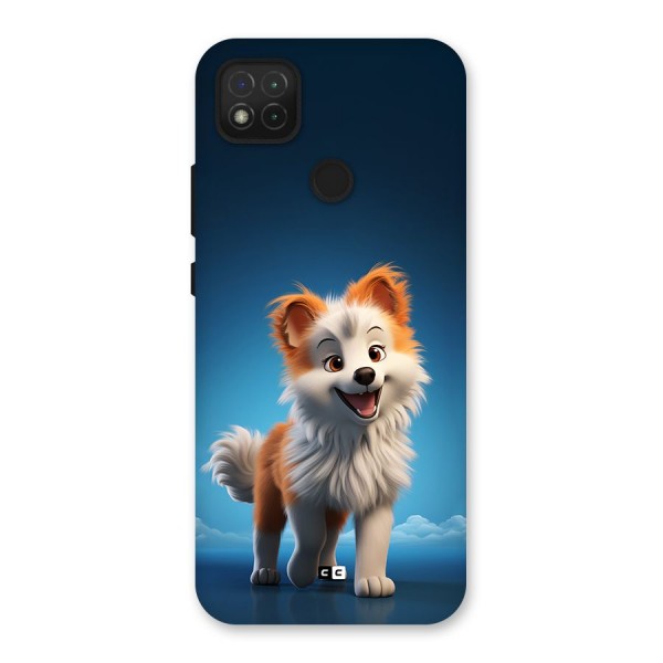 Cute Puppy Walking Back Case for Redmi 9C