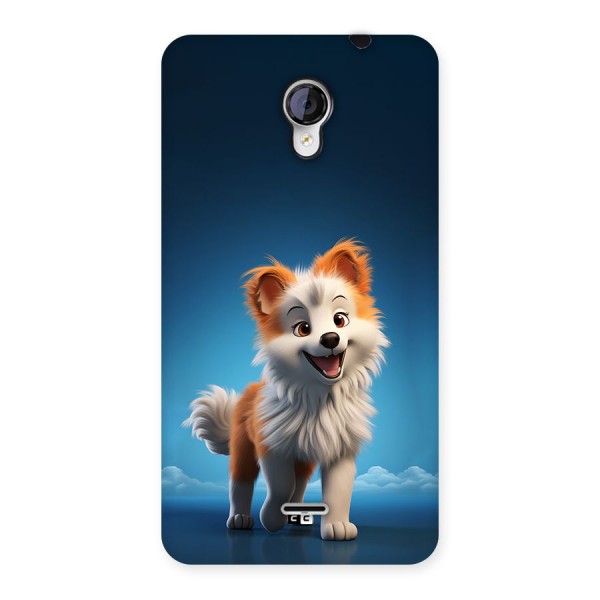 Cute Puppy Walking Back Case for Unite 2 A106