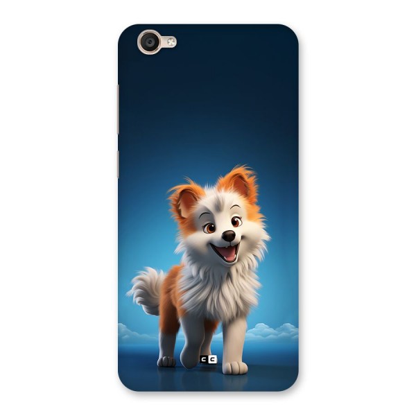 Cute Puppy Walking Back Case for Vivo Y55s