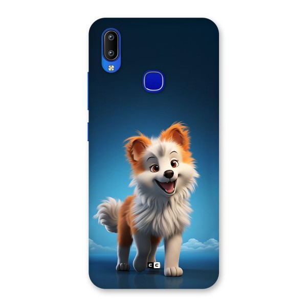 Cute Puppy Walking Back Case for Vivo Y91