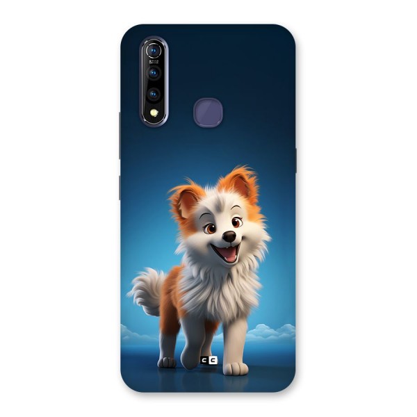 Cute Puppy Walking Back Case for Vivo Z1 Pro