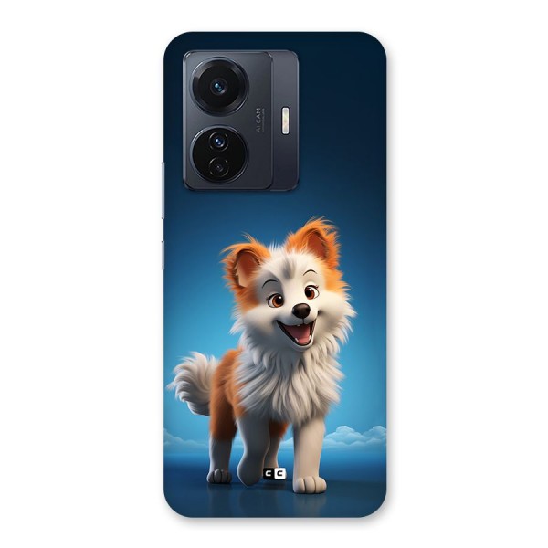 Cute Puppy Walking Back Case for Vivo iQOO Z6 Pro