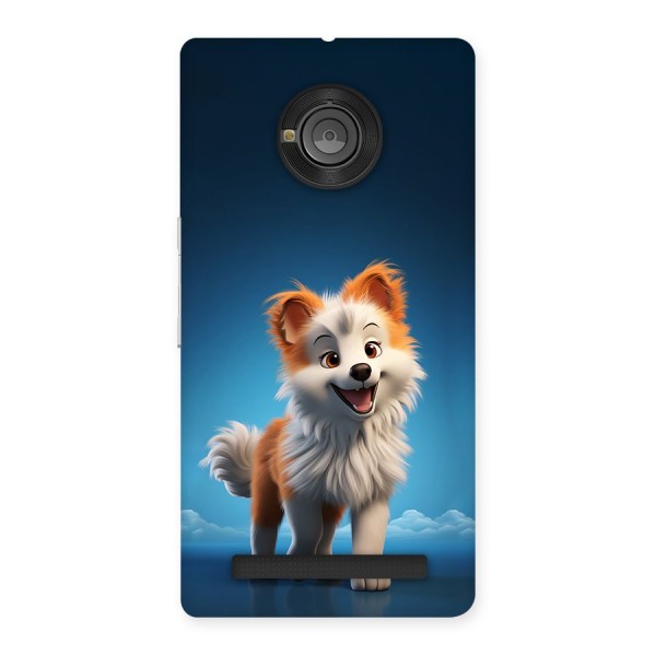 Cute Puppy Walking Back Case for Yuphoria