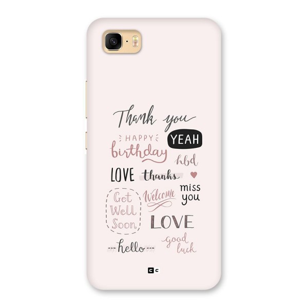 Cute Quotes Back Case for Zenfone 3s Max