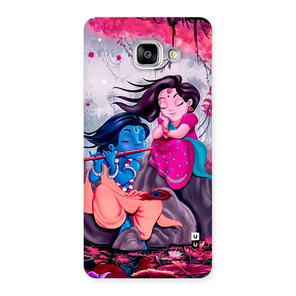 Cute Radha Krishna Back Case for Galaxy A5 (2016)