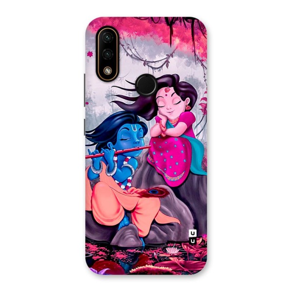 Cute Radha Krishna Back Case for Lenovo A6 Note