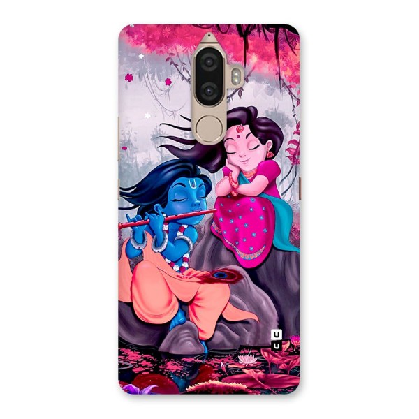 Cute Radha Krishna Back Case for Lenovo K8 Note