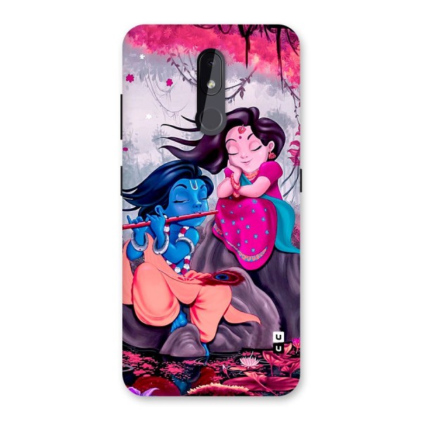 Cute Radha Krishna Back Case for Nokia 3.2