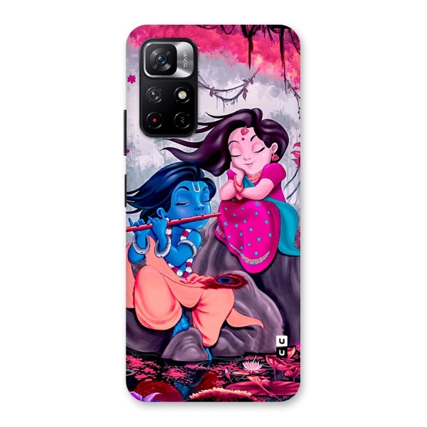 Cute Radha Krishna Back Case for Redmi Note 11T 5G