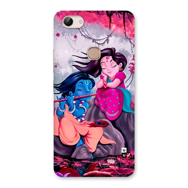 Cute Radha Krishna Back Case for Vivo Y83