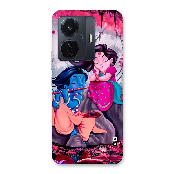 Cute Radha Krishna Back Case for Vivo iQOO Z6 Pro