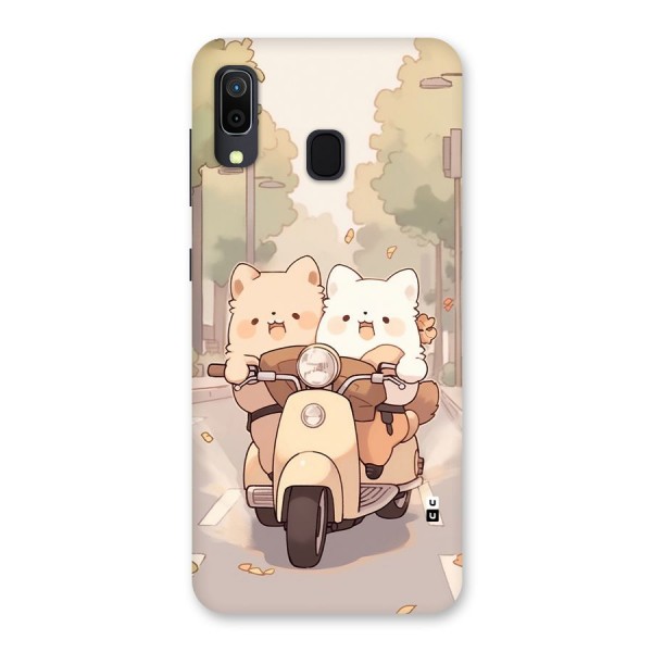 Cute Riders Back Case for Galaxy A20