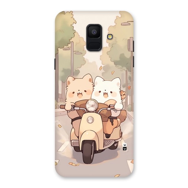 Cute Riders Back Case for Galaxy A6 (2018)