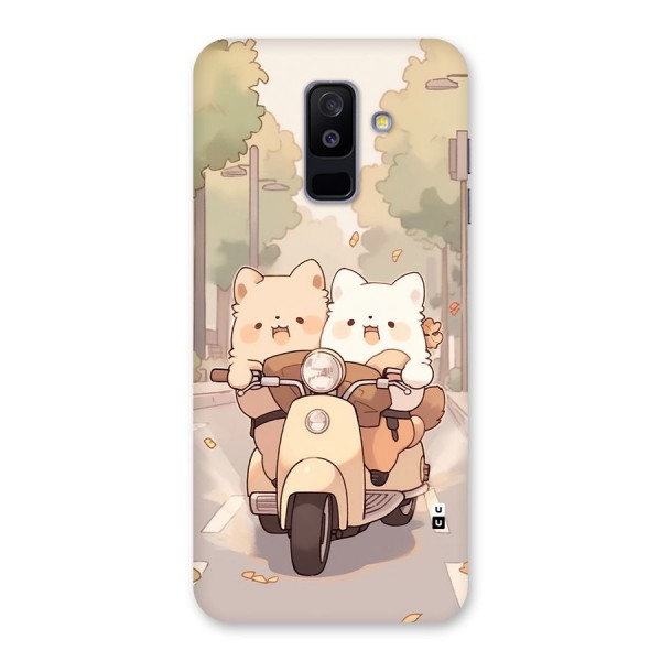 Cute Riders Back Case for Galaxy A6 Plus