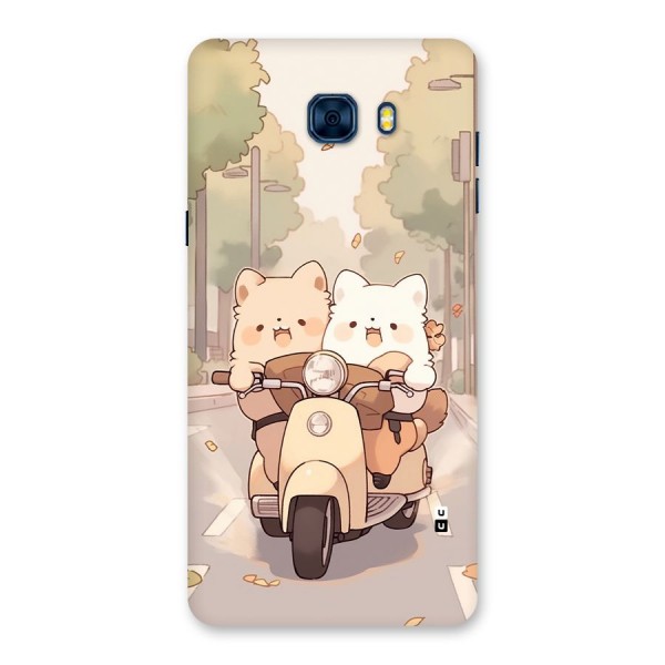 Cute Riders Back Case for Galaxy C7 Pro