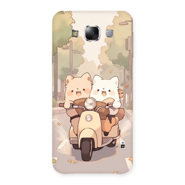 Cute Riders Back Case for Galaxy E5