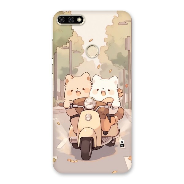 Cute Riders Back Case for Honor 7A