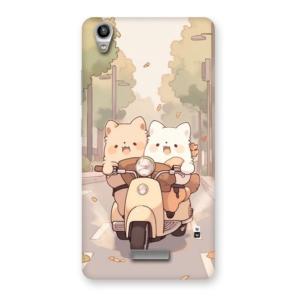 Cute Riders Back Case for Lava Pixel V1