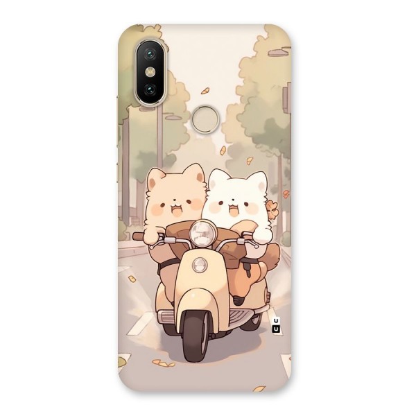 Cute Riders Back Case for Mi A2