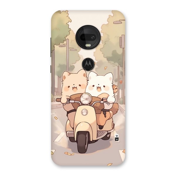 Cute Riders Back Case for Moto G7