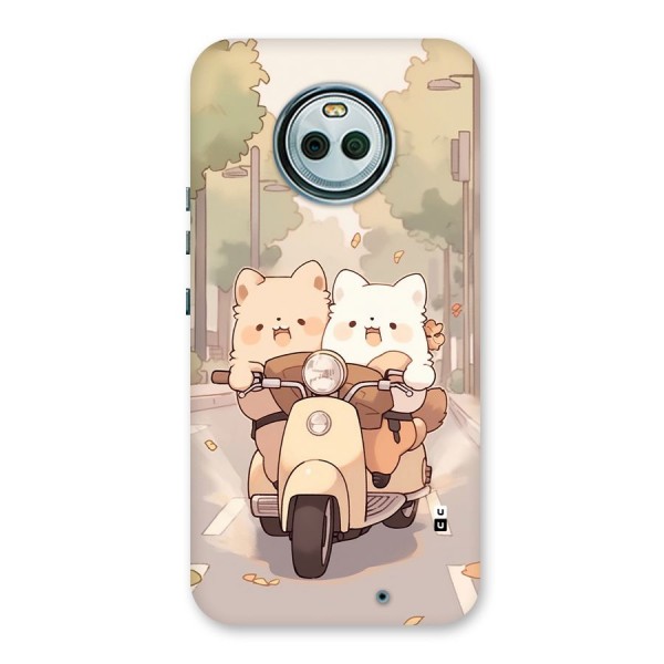 Cute Riders Back Case for Moto X4