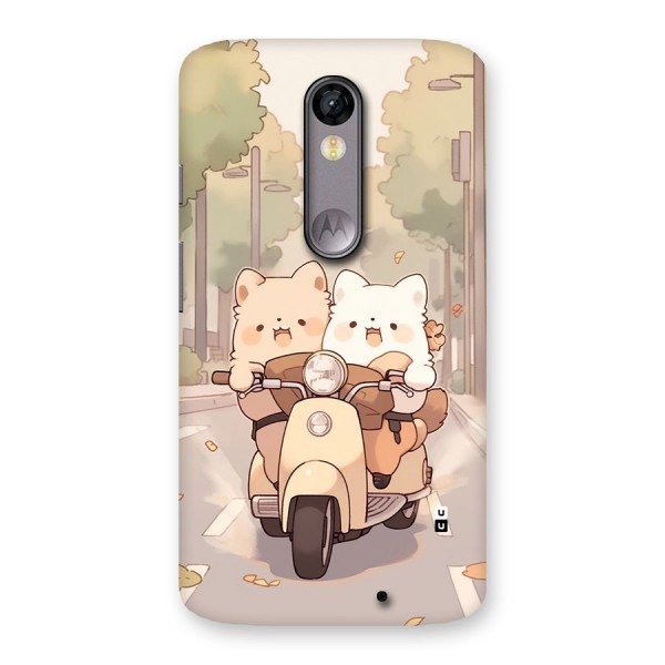 Cute Riders Back Case for Moto X Force