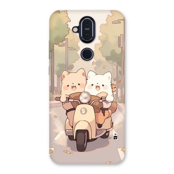 Cute Riders Back Case for Nokia 8.1