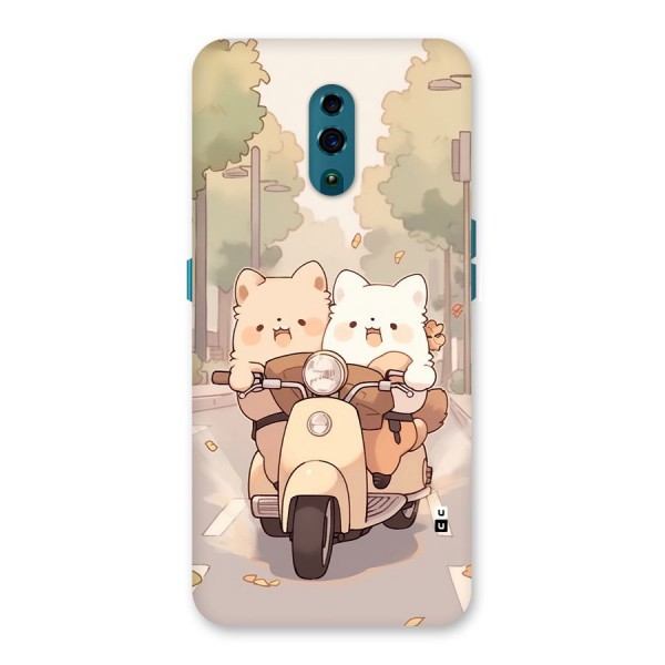 Cute Riders Back Case for Oppo Reno