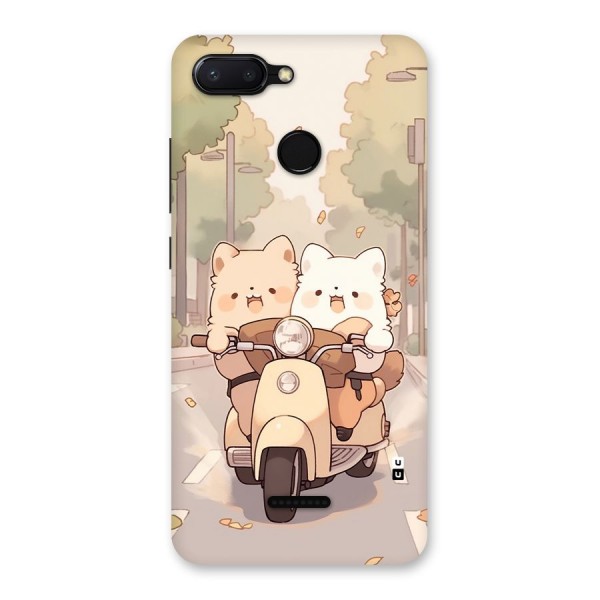 Cute Riders Back Case for Redmi 6