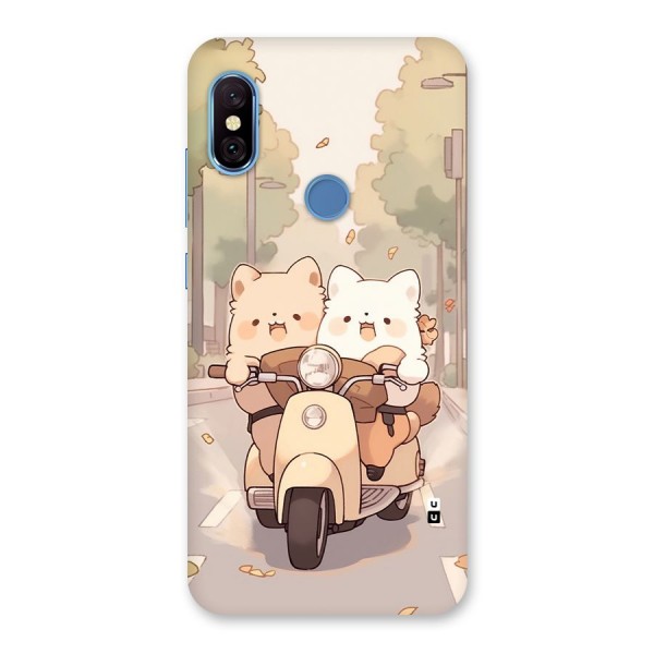 Cute Riders Back Case for Redmi Note 6 Pro