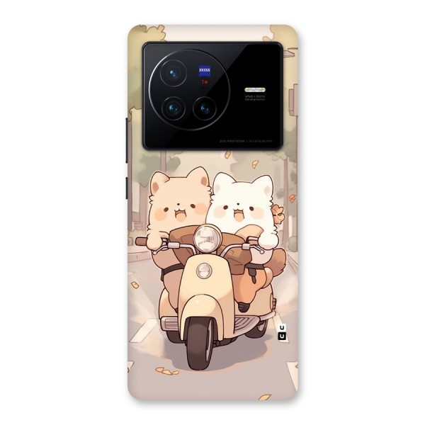 Cute Riders Back Case for Vivo X80