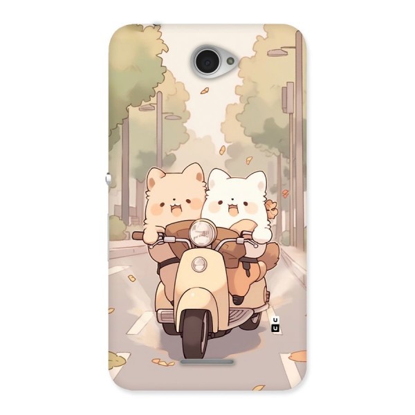 Cute Riders Back Case for Xperia E4