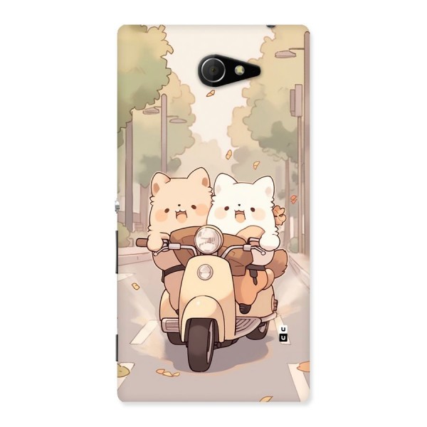 Cute Riders Back Case for Xperia M2