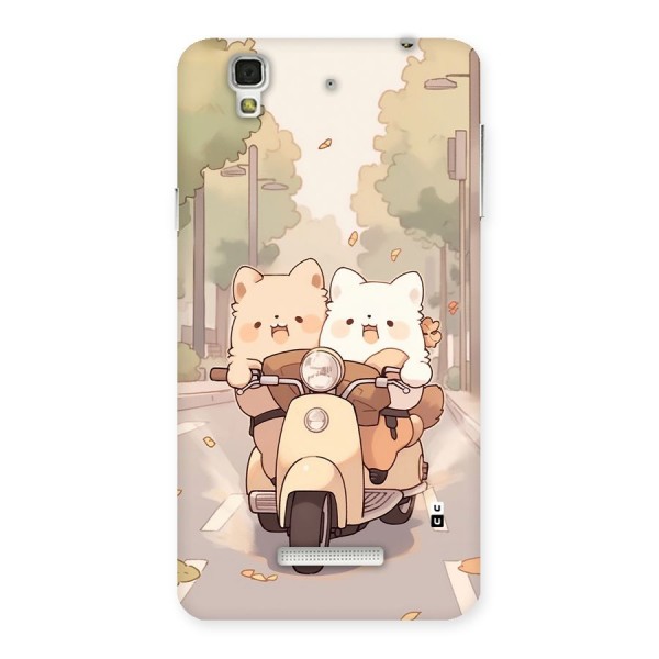 Cute Riders Back Case for YU Yureka Plus