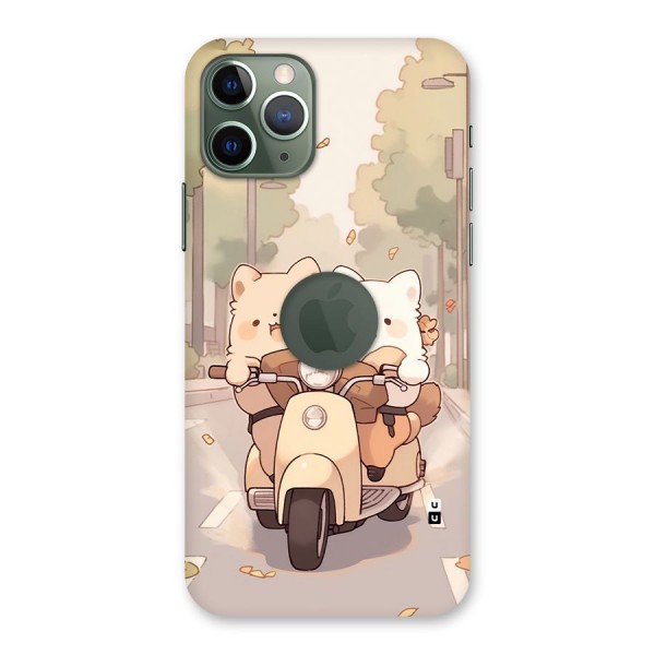 Cute Riders Back Case for iPhone 11 Pro Logo Cut