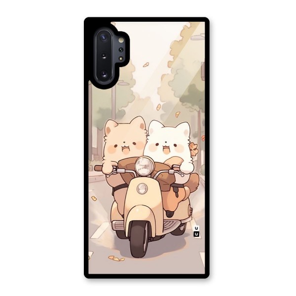 Cute Riders Glass Back Case for Galaxy Note 10 Plus