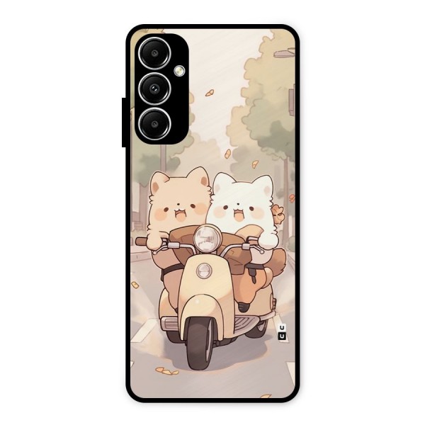 Cute Riders Metal Back Case for Galaxy A05s