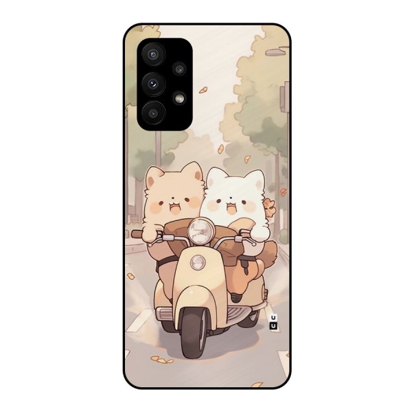 Cute Riders Metal Back Case for Galaxy A23