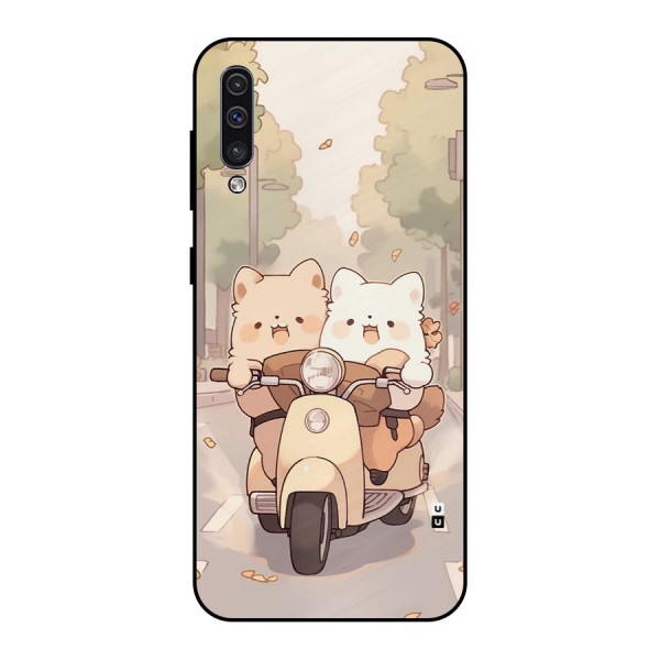 Cute Riders Metal Back Case for Galaxy A30s