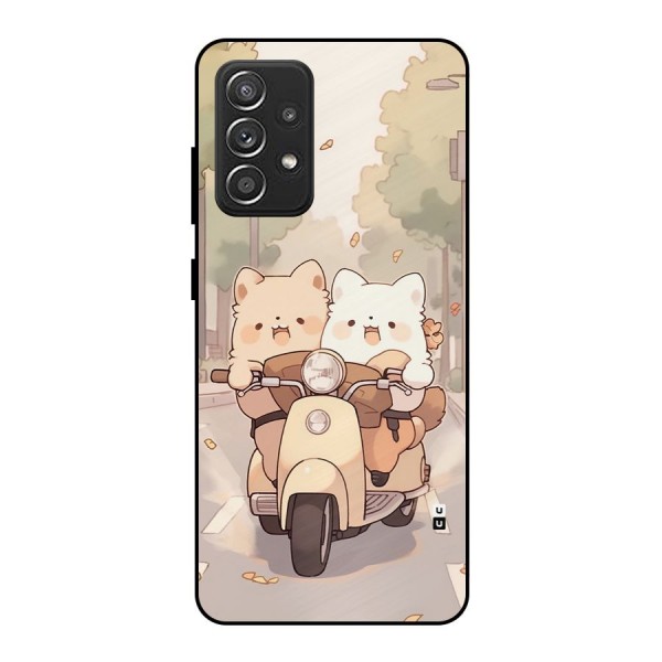 Cute Riders Metal Back Case for Galaxy A52