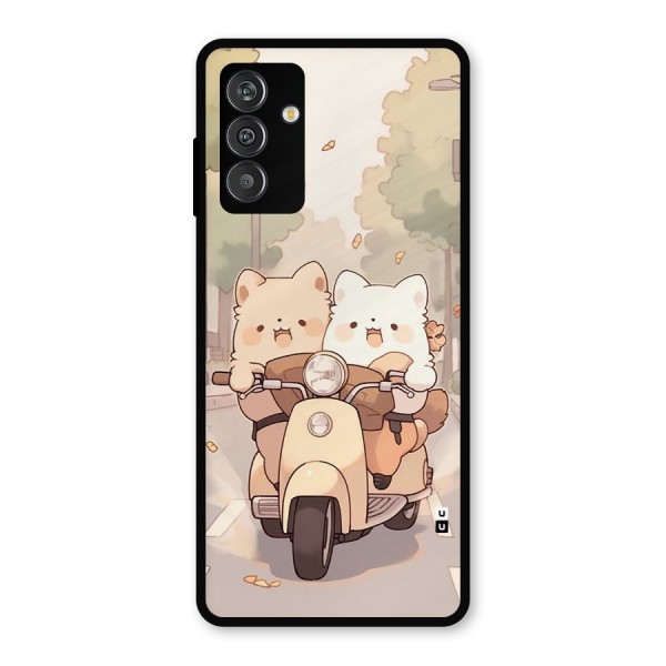 Cute Riders Metal Back Case for Galaxy F13