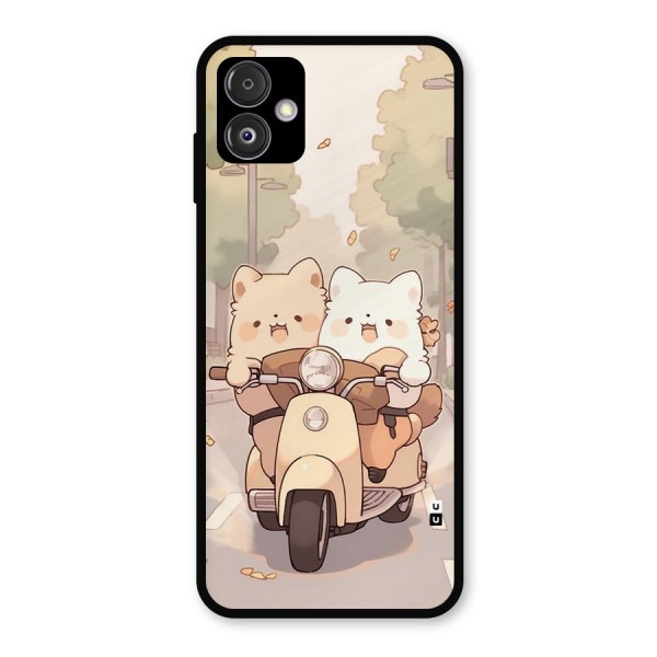 Cute Riders Metal Back Case for Galaxy F14