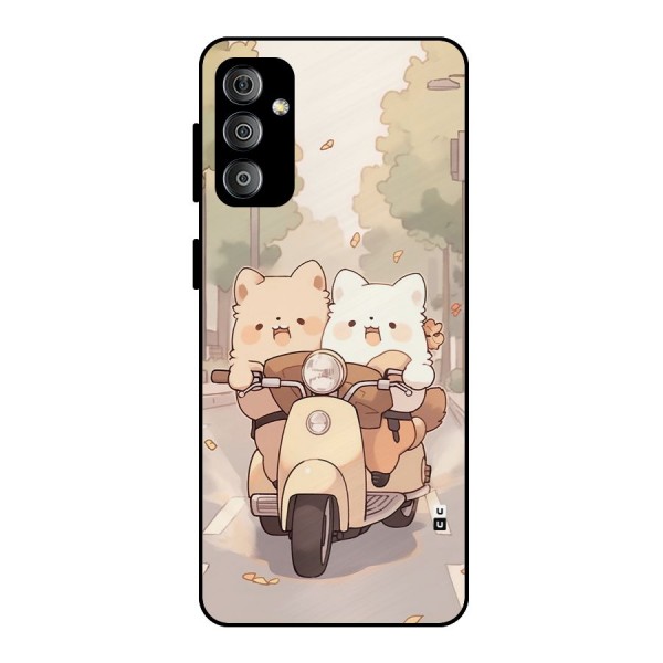 Cute Riders Metal Back Case for Galaxy F23