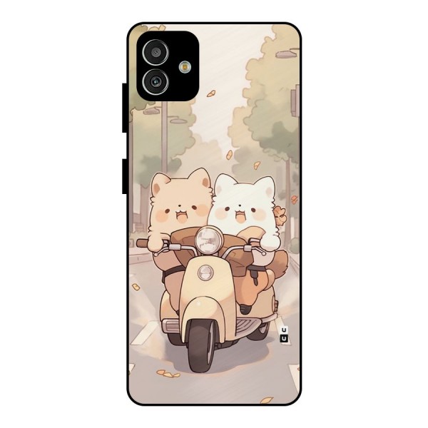 Cute Riders Metal Back Case for Galaxy M13 5G