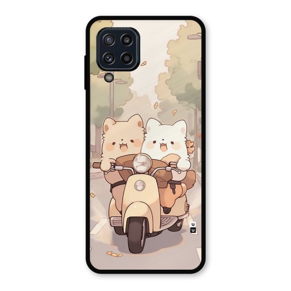 Cute Riders Metal Back Case for Galaxy M32