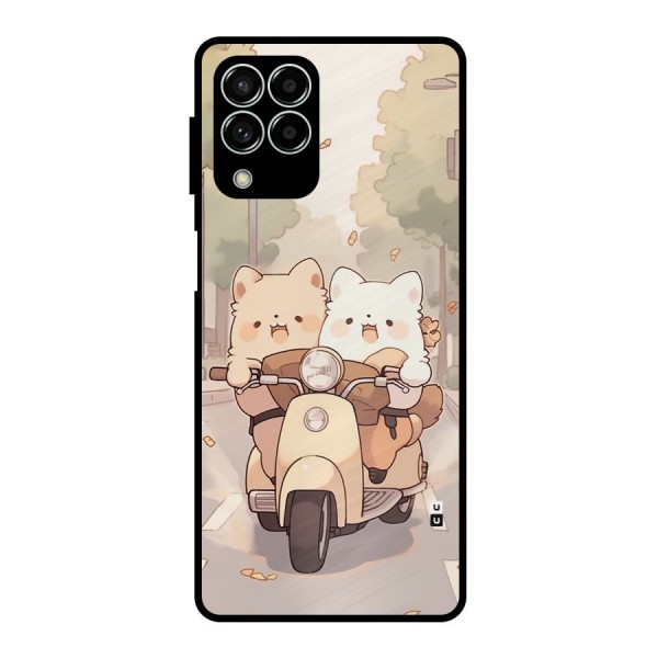 Cute Riders Metal Back Case for Galaxy M33